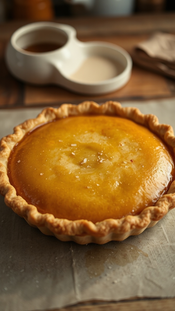 make salted honey pie