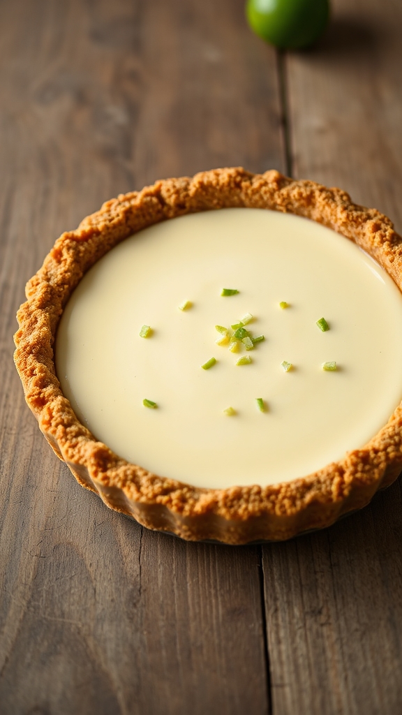 make tangy key lime pie