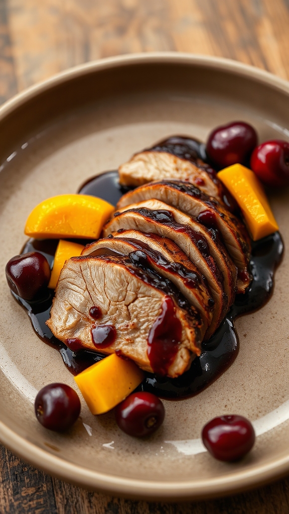 mango cherry duck pairings