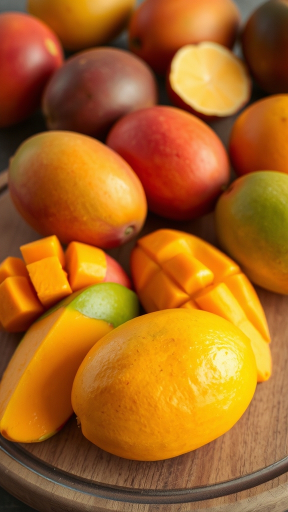 mango varieties ripeness indicators
