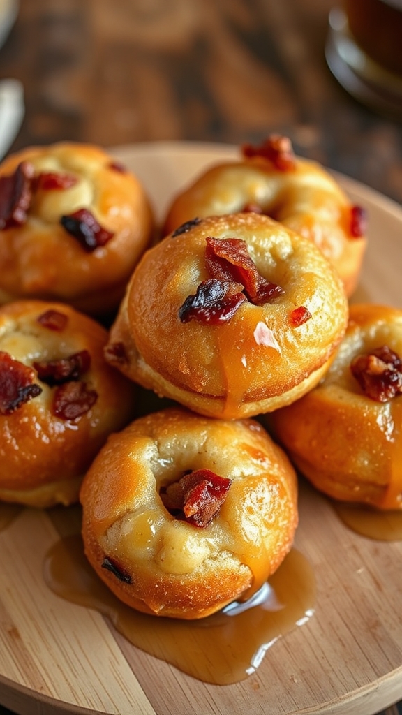 maple bacon doughnut delight