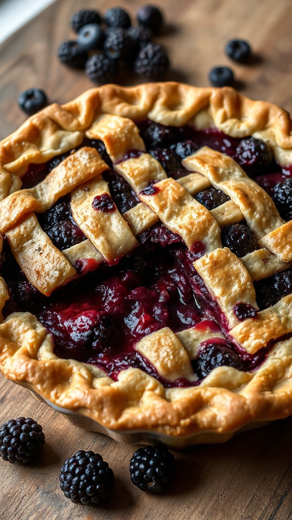 marionberry pie from oregon