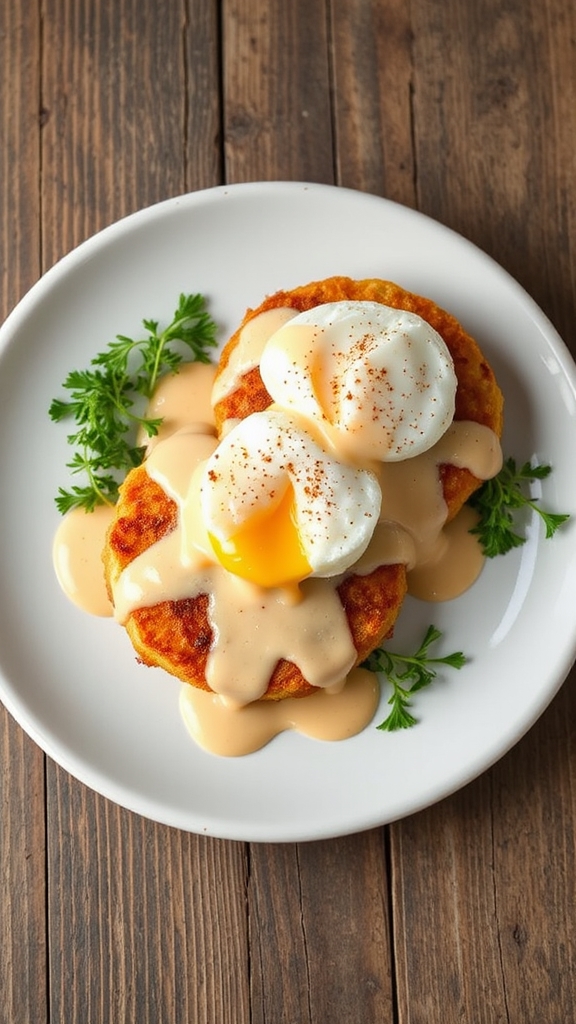 maryland crab cake benedict