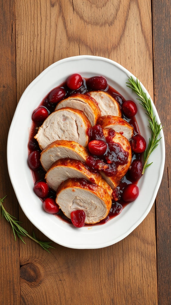 massachusetts cranberry glazed turkey