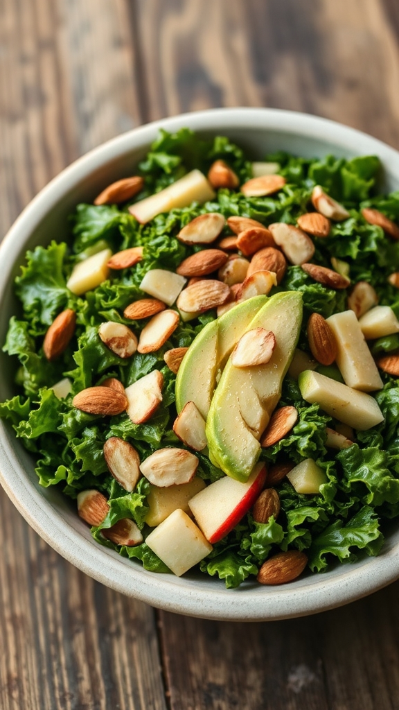 massage kale for tenderness