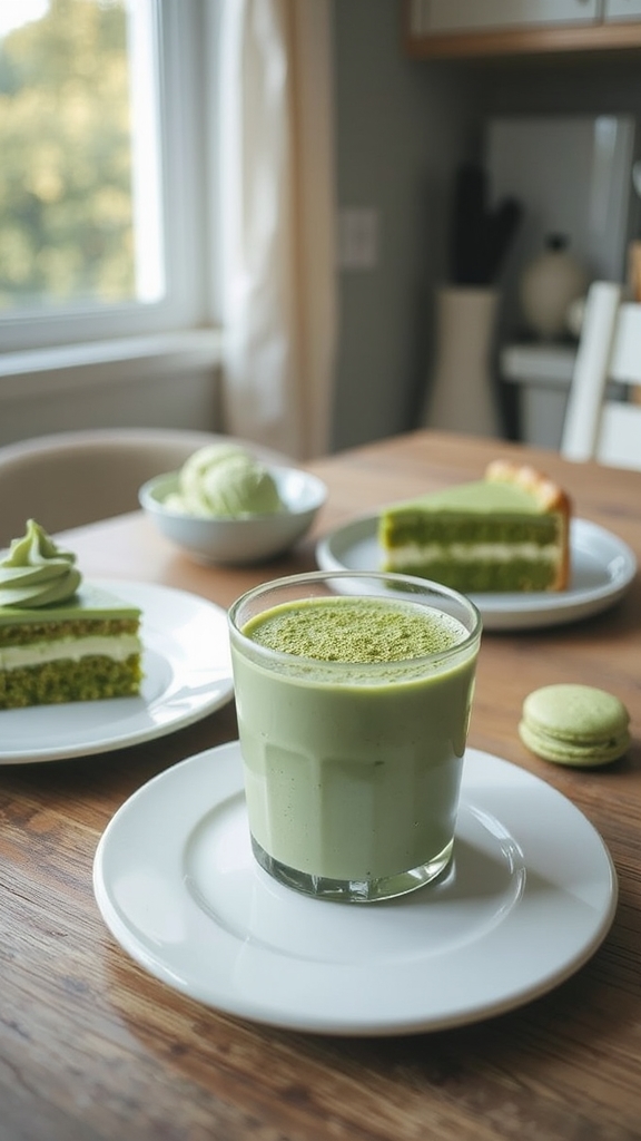 matcha inspired dessert creativity