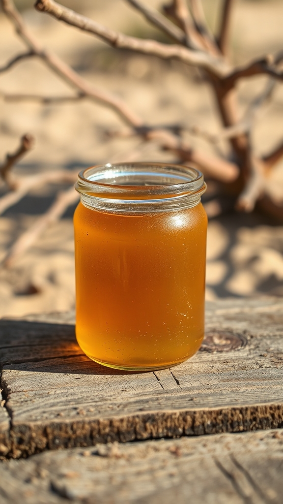 mesquite honey enhances lemonade