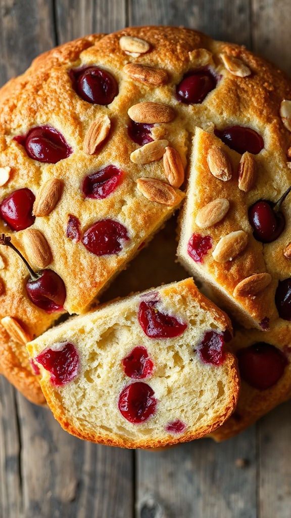 michigan cherry almond cake