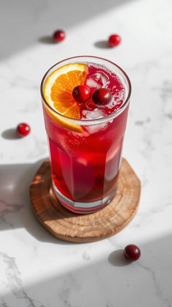 michigan winter spirit cocktail