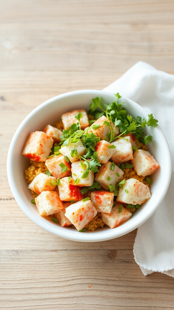 microgreens enhance lobster presentation