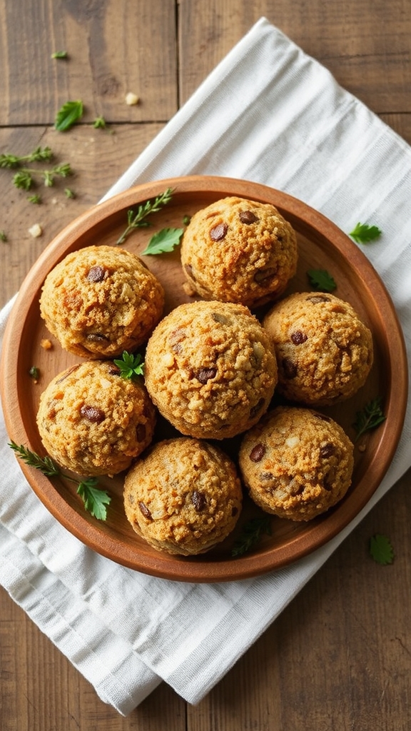 minnesota wild rice balls