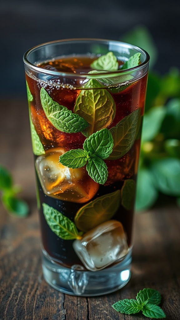 minty cola spirit blend