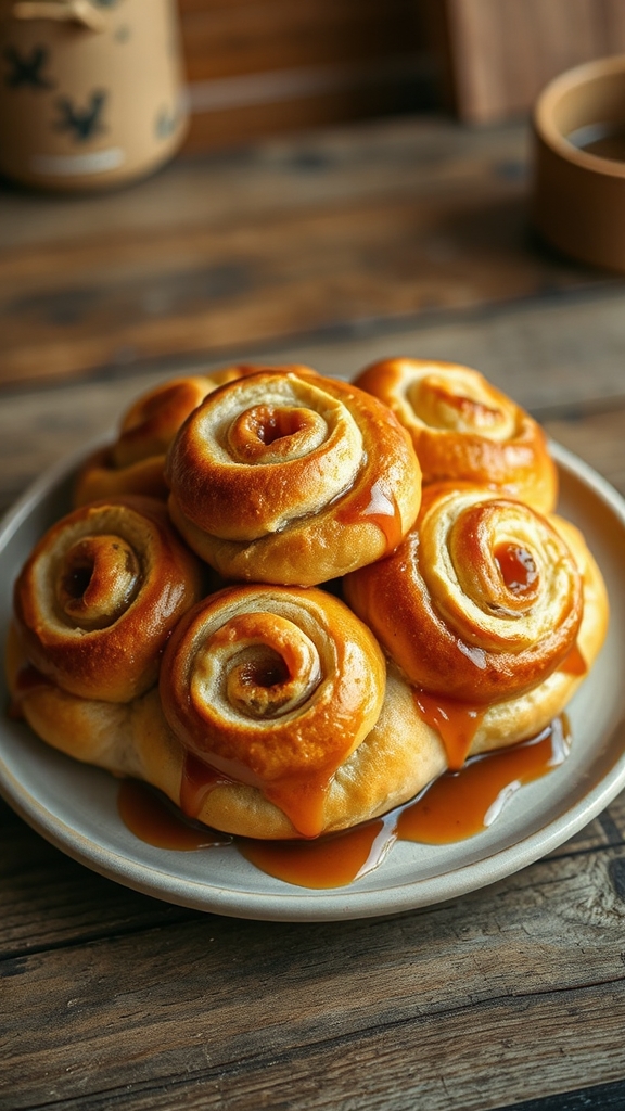 miso cinnamon roll preparation