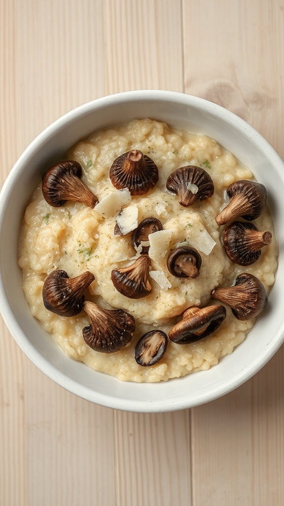 missouri morel mushroom risotto
