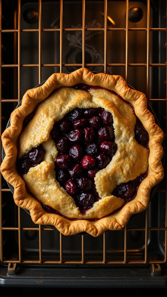 mixing crust layering cooling