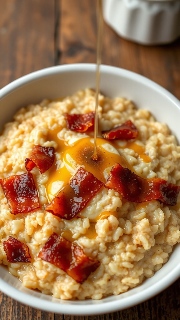 modern breakfast risotto fusion