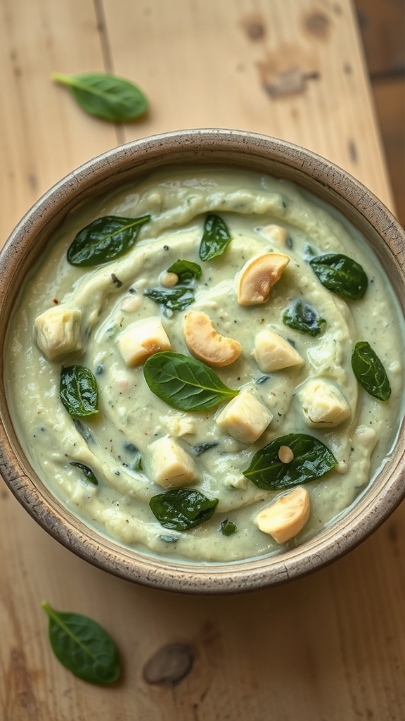 modern vegan american appetizer