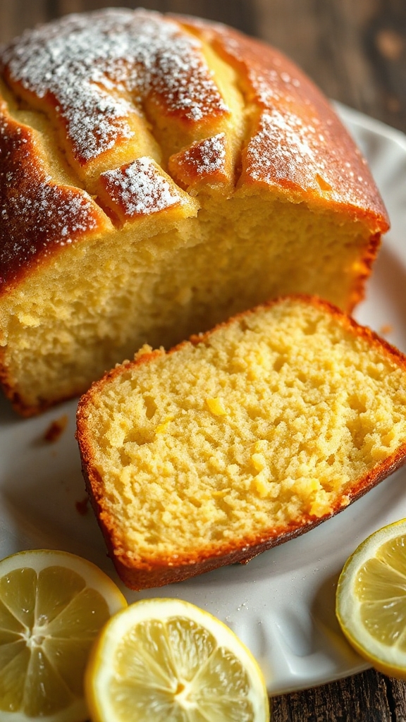 moist lemon pound cake
