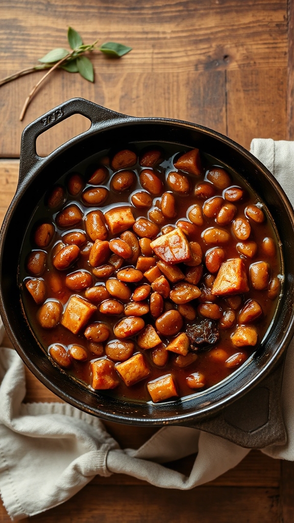 molasses and salt pork