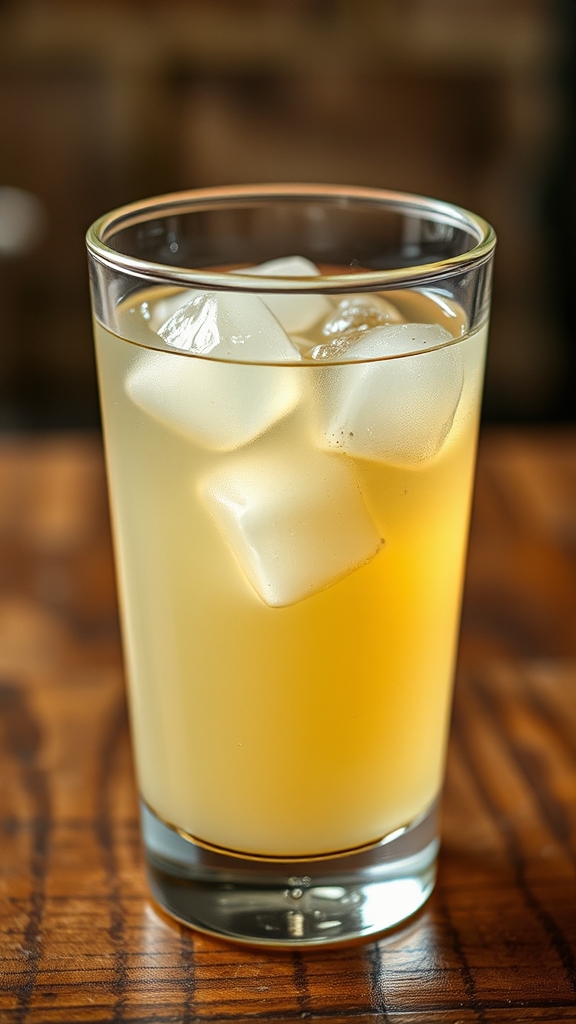moonshine lemon syrup ice