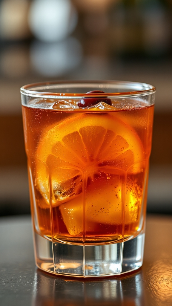 muddled orange brandy classic