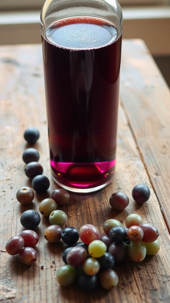 muscadine based sophisticated spritzer