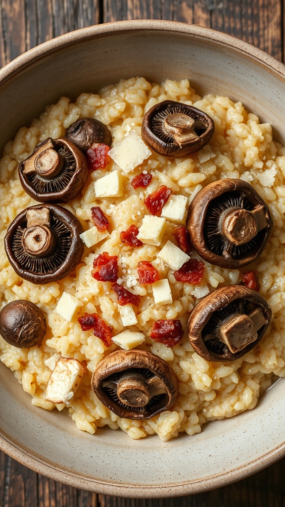 mushroom risotto enhancement tips