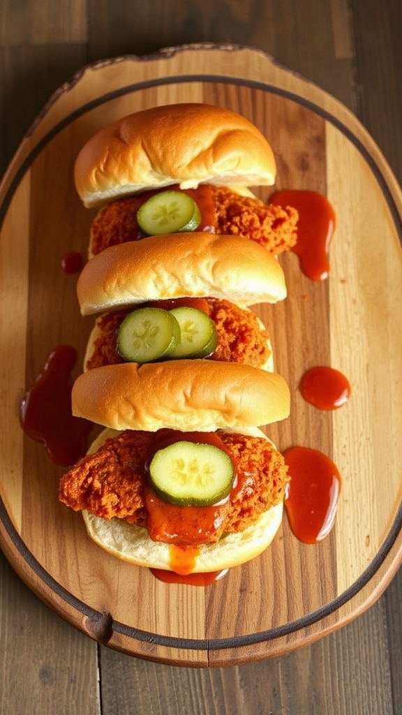 nashville hot chicken sliders