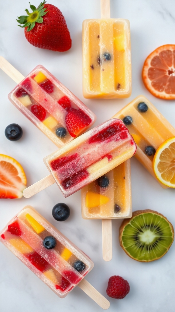 national fresh fruit popsicles