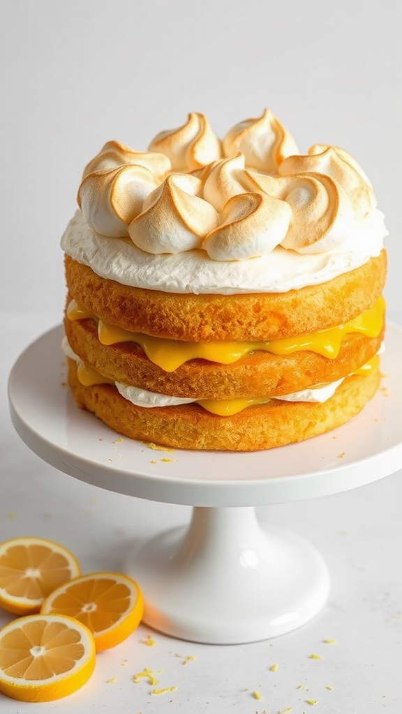 national lemon meringue cake