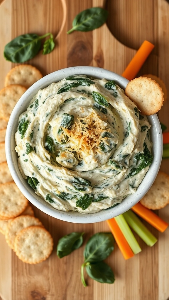 national spinach artichoke dip