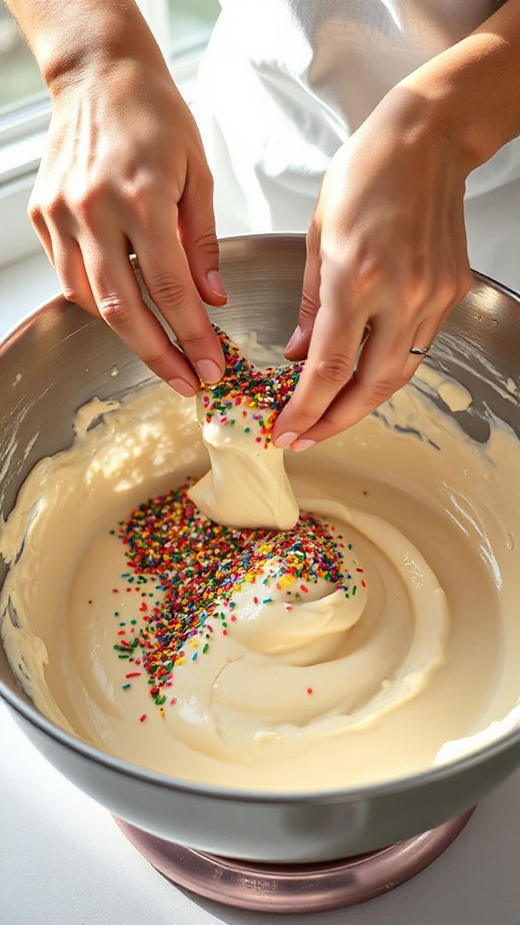 nationwide confetti birthday cake