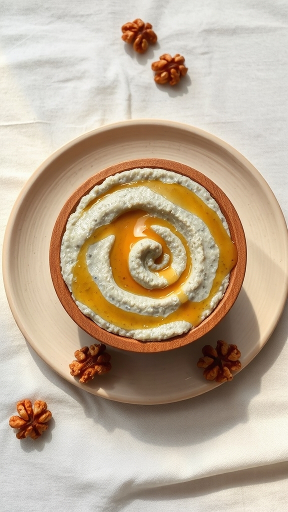 navajo honeyed blue corn mush
