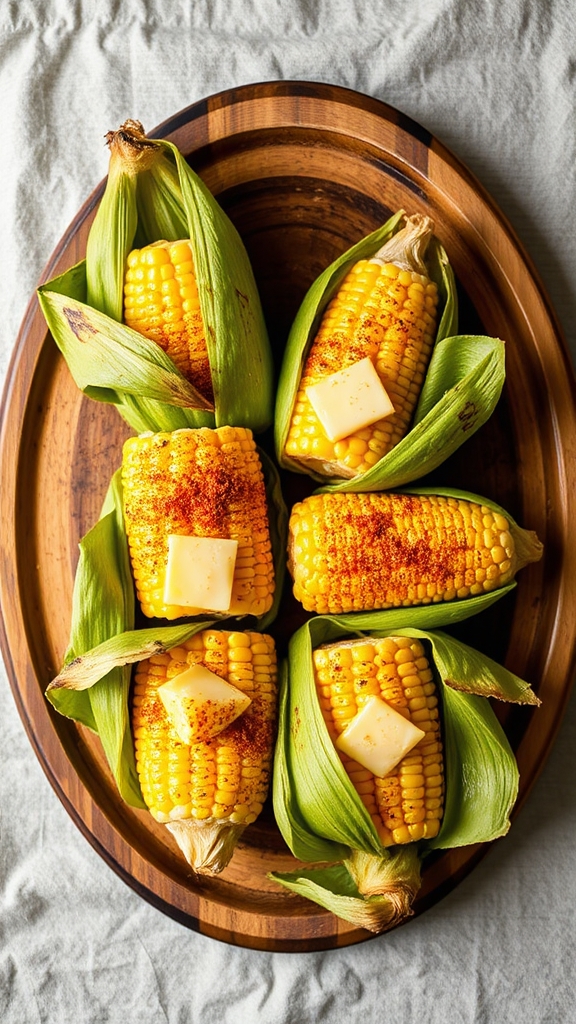 nebraska spiced grilled corn