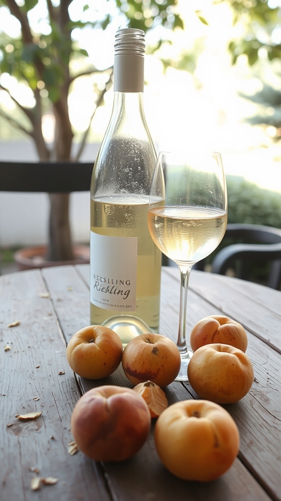 nectarine wine pairing suggestions