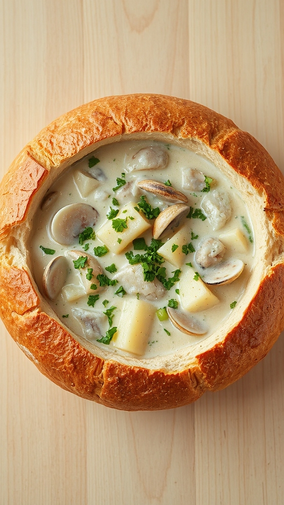 new england clam chowder