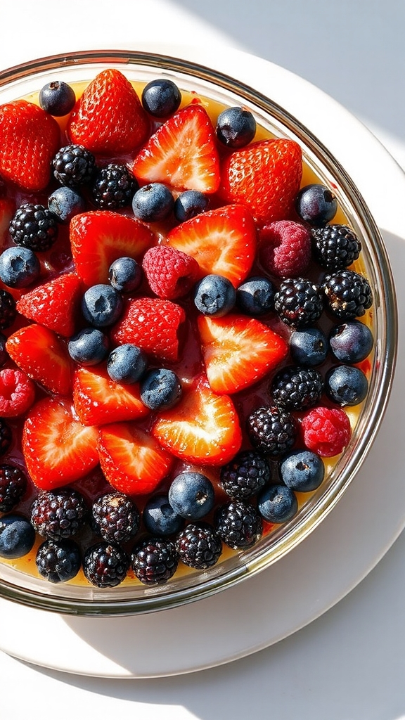 new england summer pudding