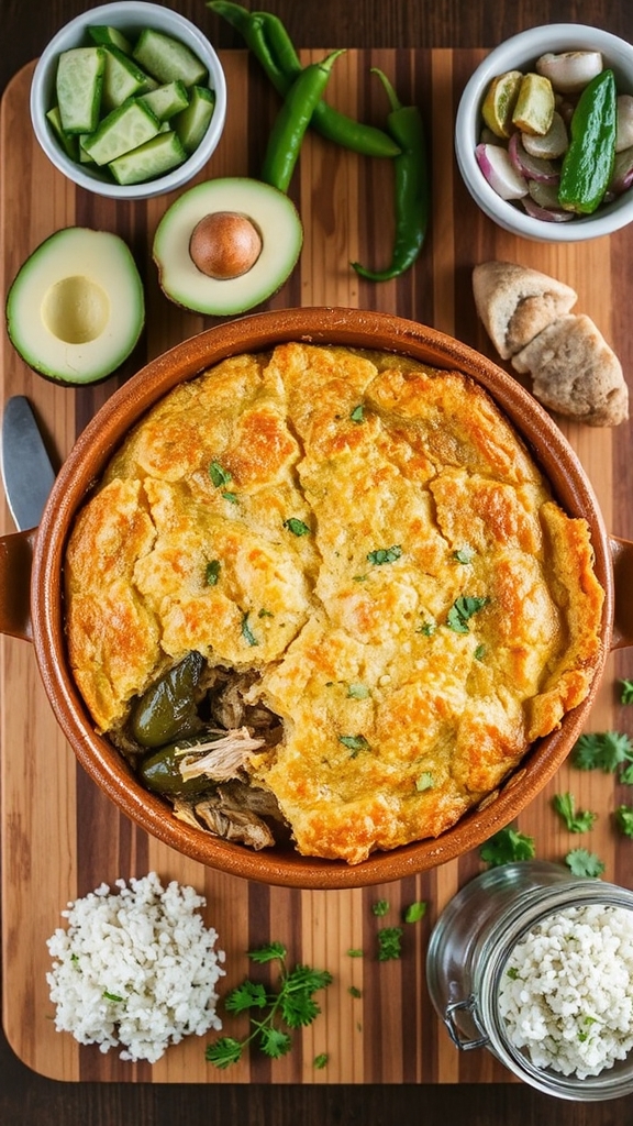 new mexico chicken pot pie