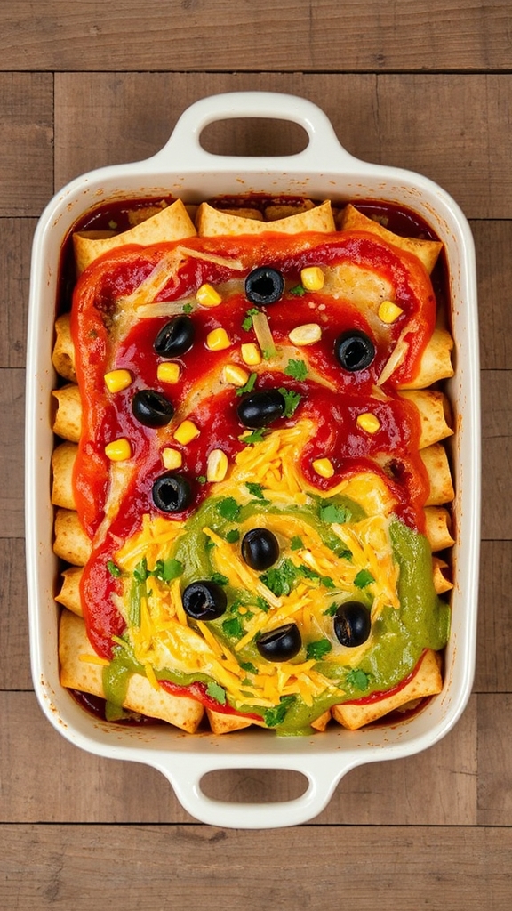 new mexico christmas enchiladas