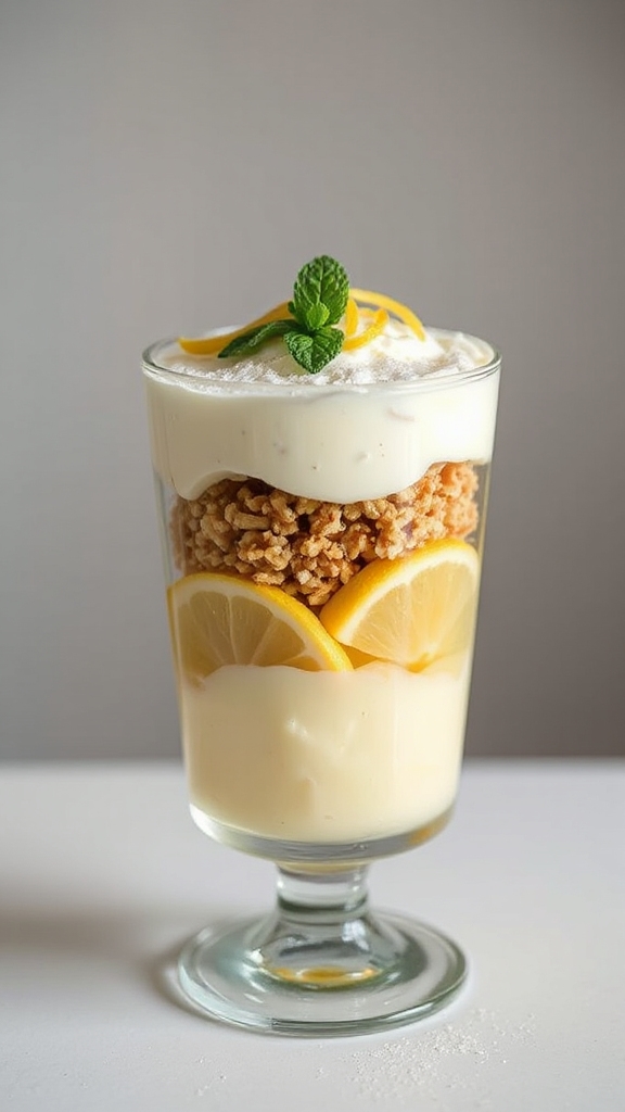 new york lemon ricotta parfait
