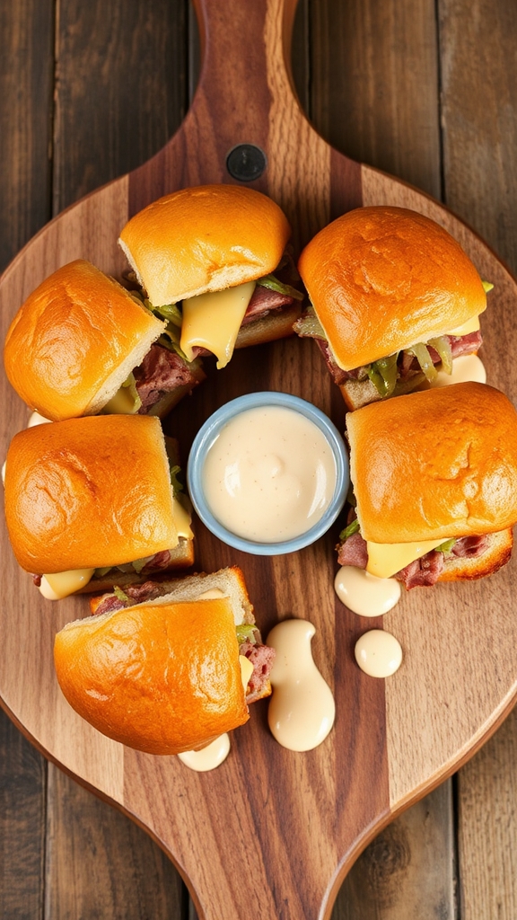 new york reuben sliders
