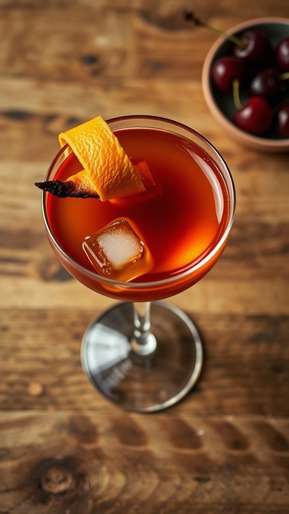 new york scotch vermouth cocktail