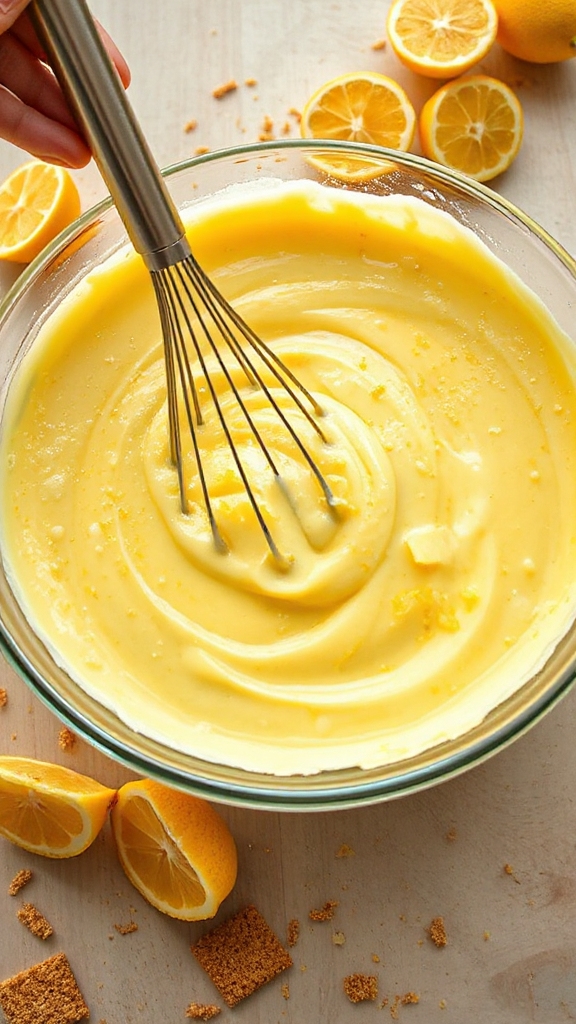 no bake lemon pie delight