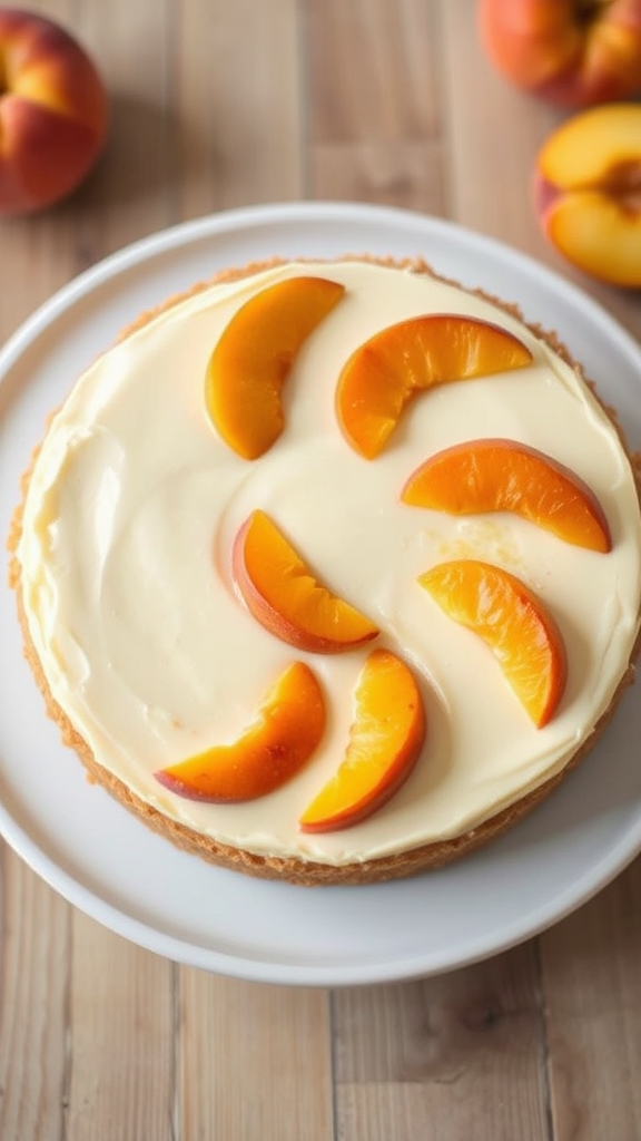 no bake peach variation tips