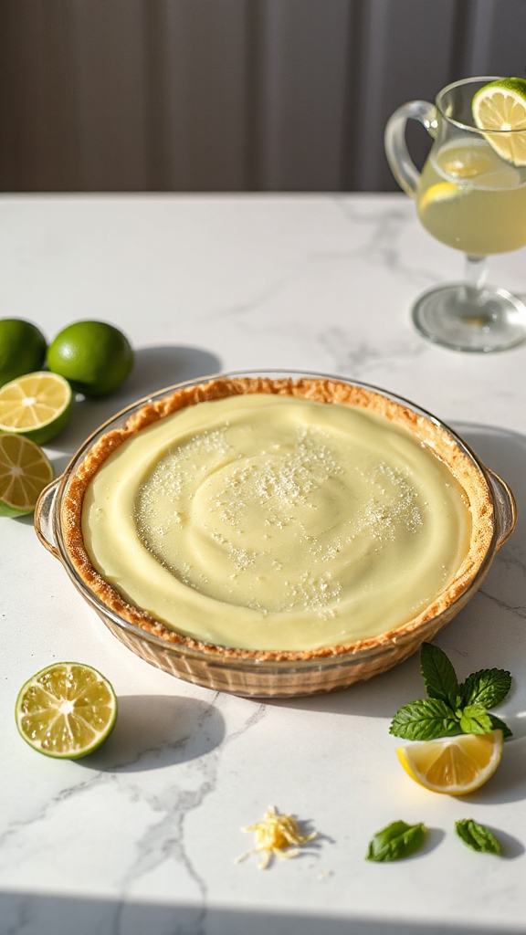 non alcoholic margarita pie swaps