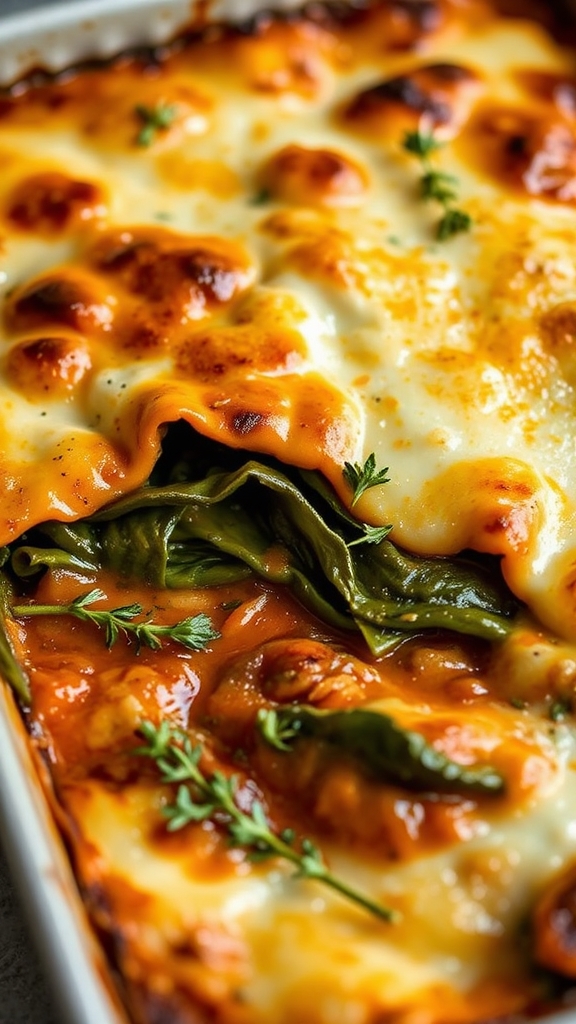 north carolina collard lasagna