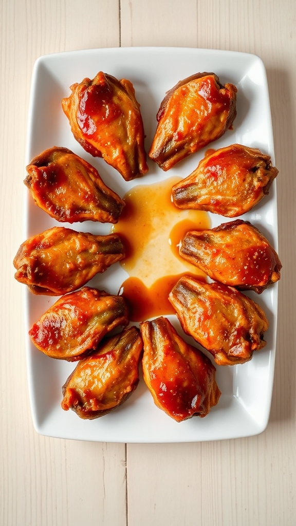 north carolina vinegar wings