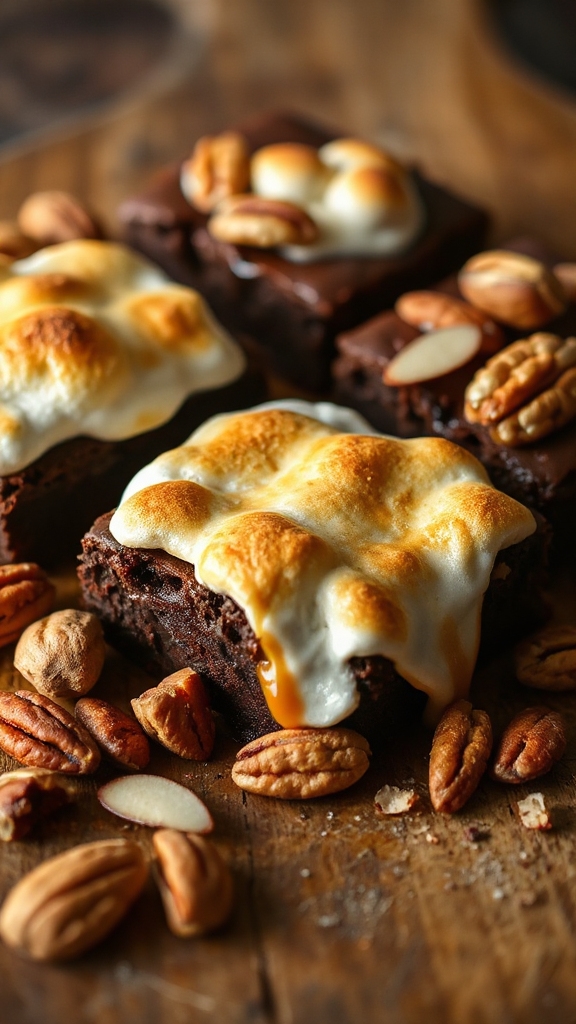 nut variations enhance brownies