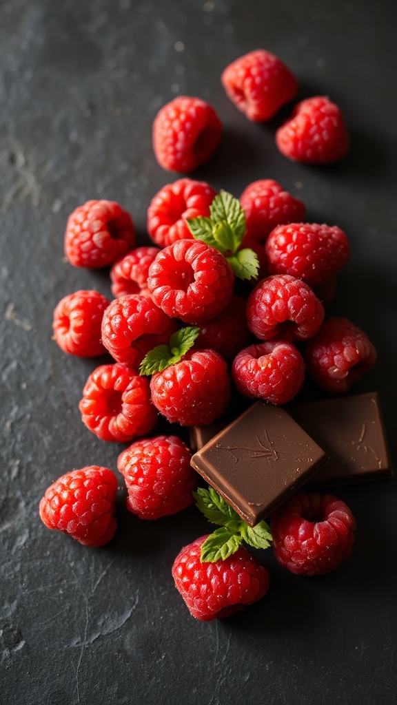nutritious ethical raspberry chocolate