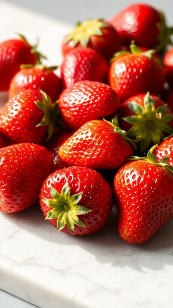 nutritious fresh strawberry essentials